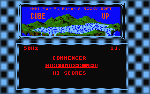 Cube Up - Make Diagonals atari screenshot